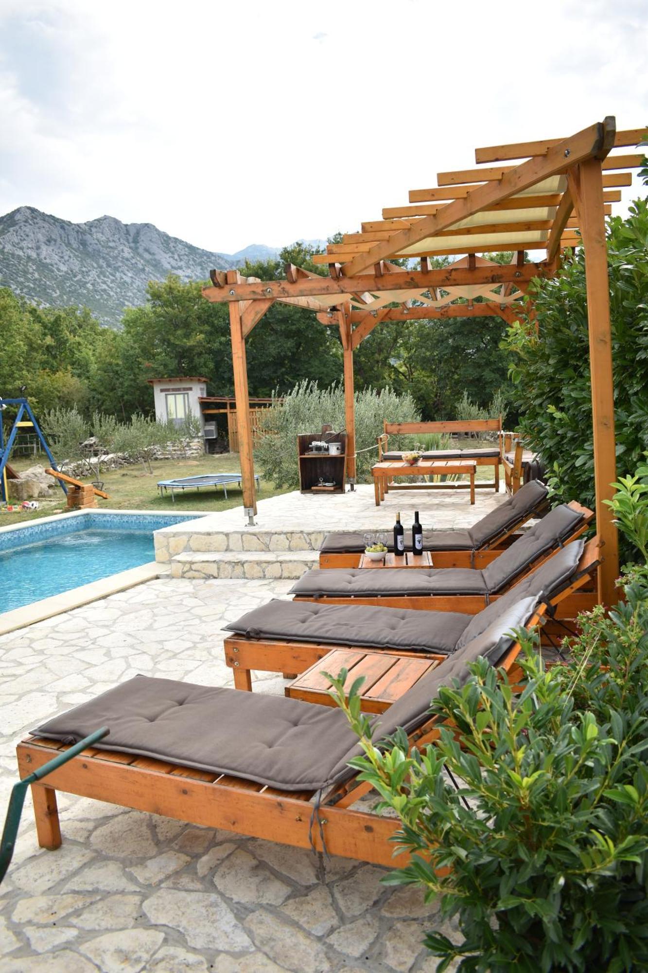 Oak House Vila Zadvarje Exterior foto